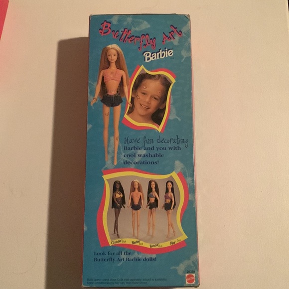 1998 Mattel Butterfly Art Barbie - Picture 6 of 7